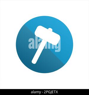 Symbol Für Baumaschinen Stockfoto