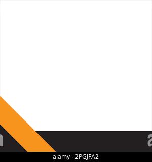 Business Corner Für Briefkopfpapier Stockfoto