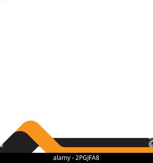 Business Corner Für Briefkopfpapier Stockfoto