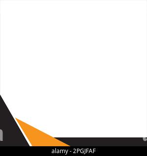 Business Corner Für Briefkopfpapier Stockfoto