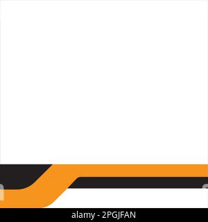 Business Corner Für Briefkopfpapier Stockfoto