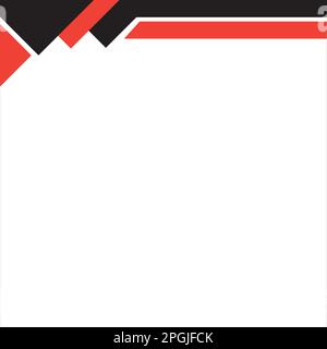 Business Corner Für Briefkopfpapier Stockfoto