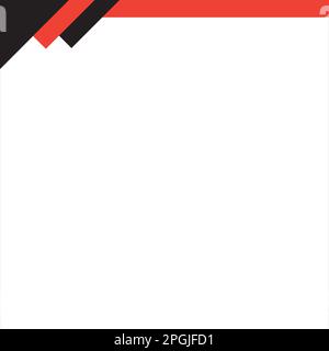 Business Corner Für Briefkopfpapier Stockfoto