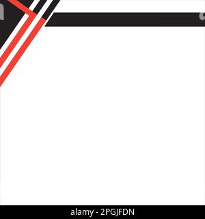 Business Corner Für Briefkopfpapier Stockfoto