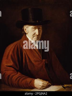 Selbstportrait 1819 von Benjamin West Stockfoto