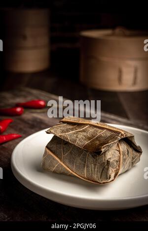 Hong Kong traditionelles Dim Sum ist eine sehr vielfältige und köstliche Delikatesse, die in Taiwan sehr verbreitet ist Stockfoto