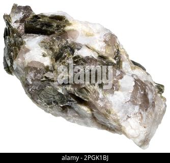 Glimmer - Phyllosilikat Mineral Stockfoto