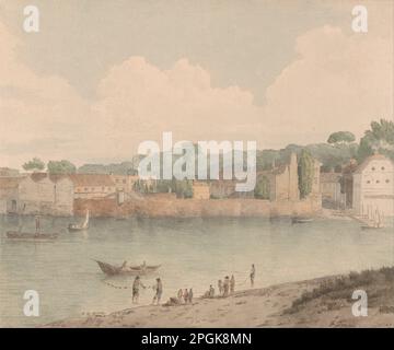 Vauxhall Treppe, von Millbank, 5. Juli 1797 1797, von Francis Towne Stockfoto