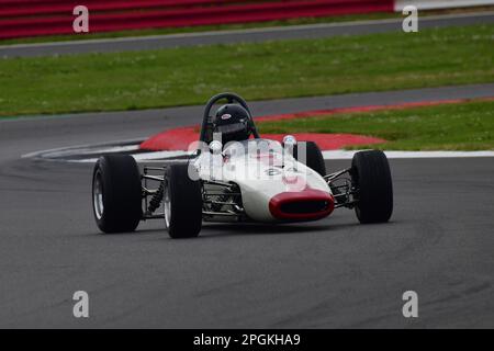 Martin Whitlock, Brabham BT21, HSCC Classic Formula Ford Championship mit historischer Formel 3 Championship, der Classic Formula Ford Championship Hafen Stockfoto