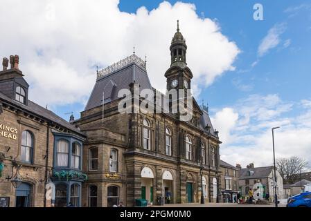 Buxton Town Hall im Peak District in Buxton, Derbyshire Stockfoto