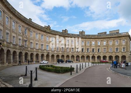 Das Ensana Buxton Crescent Hotel im Peak District von Buxton, Derbyshire Stockfoto