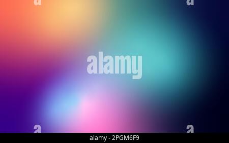 Abstraktes, unscharfes Hintergrunddesign mit Farbverlauf. Vektordarstellung Stockfoto