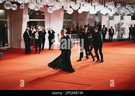 Venedig, Italien, 10. September 2022, Cate Blanchett nimmt am Venice Film Festival 2022 Teil (Fotoguthaben: Giovanna Onofri) Stockfoto