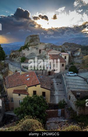 Bova Superiore Calabria Stockfoto