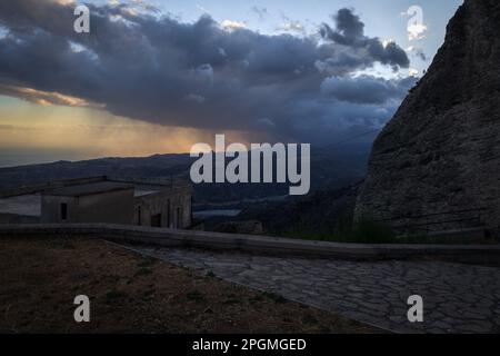 Bova Superiore Calabria Stockfoto