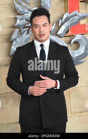 Jason Wong nimmt an der britischen Premiere von Dungeons & Dragons: Honor among Thieves, London, Großbritannien Teil. Foto aufgenommen am 23. März 2023. Kredit: Siehe Li/Picture Capital/Alamy Live News Stockfoto