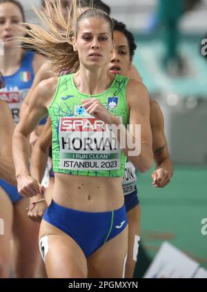 Anita HORVAT von Slowenien 800m Women Semi-Final während der European Athletics Indoor Championships 2023 am 4 2023. März in der Atakoy Arena in Istanbul, Türkei - Photo Laurent Lairys / DPPI Stockfoto