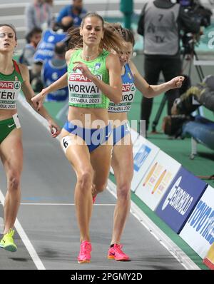 Anita HORVAT von Slowenien 800m Women Semi-Final während der European Athletics Indoor Championships 2023 am 4 2023. März in der Atakoy Arena in Istanbul, Türkei - Photo Laurent Lairys / DPPI Stockfoto