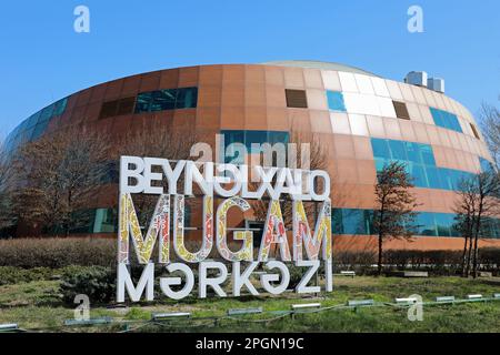 Internationales Mugham-Zentrum von Aserbaidschan Stockfoto