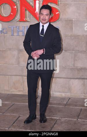 London, Großbritannien. 23. März 2023. Jason Wong auf der britischen Premiere von Dungeons & Dragons, Honour Better Thieves am Cineworld Leicester Square, London. Kredit: Nils Jorgensen/Alamy Live News Stockfoto