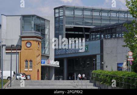 Bahnhof Suedkreuz, Schoeneberg, Berlin, Deutschland Stockfoto