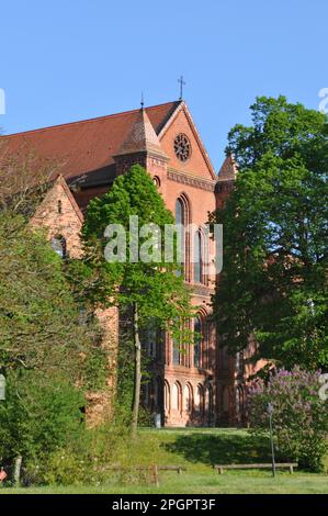 St. Marienklosterkirche, Lehnin Kloster, Brandenburg, Deutschland Stockfoto