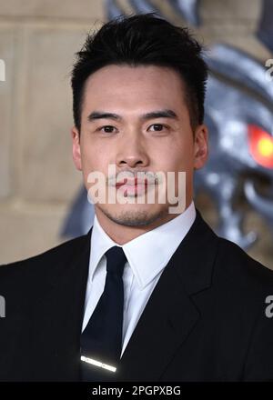 London, Großbritannien. 23. März 2023. Jason Wong bei der Dungeons & Dragons Honour among Thieves UK Premiere am 23. März 2023 in London, Großbritannien. Foto: Stuart Hardy/ABACAPRESS.COM Kredit: Abaca Press/Alamy Live News Stockfoto