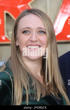 Emily Head, Dungeons & Dragons: Honour among Thieves – UK Premiere, Leicester Square, London, Vereinigtes Königreich, 23. März 2023, Foto: Richard Goldschmidt Stockfoto