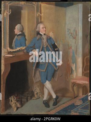 Portrait von John, Lord Mountstuart, später 4. Earl und 1. Marquess von Bute 1763 von Jean-Etienne Liotard Stockfoto