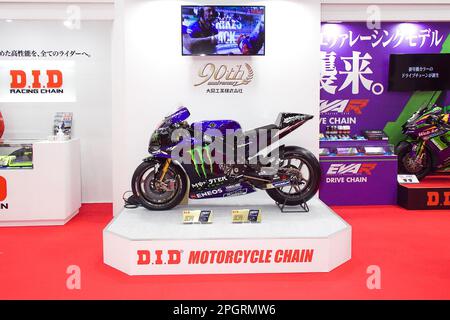Tokio, Japan. 24. März 2023. D.I.D., 24. März 2023 - Tokyo Motorcycle Show 50. Jubiläum im Tokyo Big Sight in Tokio, Japan. Kredit: Michael Steinebach/AFLO/Alamy Live News Stockfoto