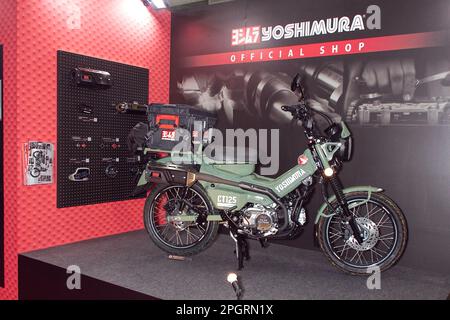 Tokio, Japan. 24. März 2023. Yoshimura, 24. März 2023 - Tokyo Motorcycle Show 50. Jubiläum im Tokyo Big Sight in Tokio, Japan. Kredit: Michael Steinebach/AFLO/Alamy Live News Stockfoto