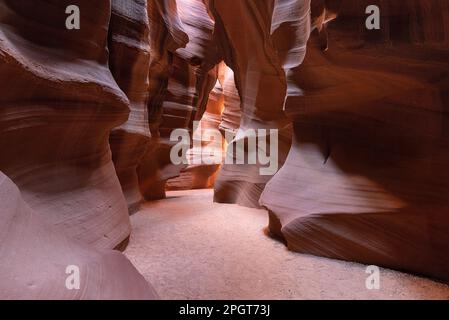 Die atemberaubende Felsformation des Antelope Canyon in Arizona Stockfoto