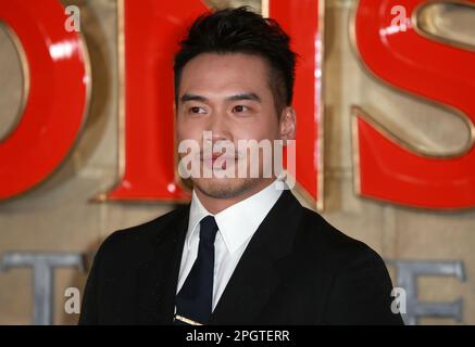 London, Großbritannien. 23. März 2023. Jason Wong besucht die britische Premiere von „Dungeons & Dragons - Honour among Thieves“ auf dem Cineworld Leicester Square in London. Kredit: SOPA Images Limited/Alamy Live News Stockfoto