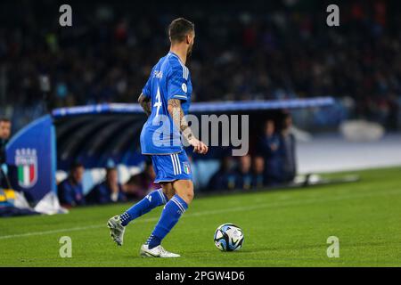 Leonardo Spinazzola, italienischer Spieler Stockfoto