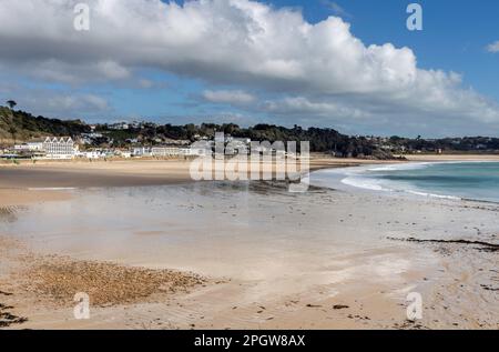 St. Brelade's Bay auf der Insel Jersey Stockfoto