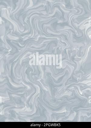 Weicher blauer Marmorhintergrund. Handbemalte Aquarelle Flüssige Kunstmalerei. Moderner Ästhetischer Hintergrund. Stockfoto