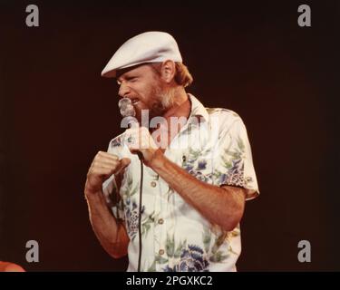 Mike Love of the Beach Boys, Providence, RI, Civic Center, Juni 16, 1978. Stockfoto