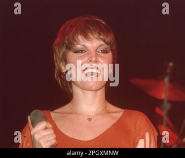 Pat Benatar in Center Stage, East Providence, Rhode Island, USA, ca. 1981. Stockfoto