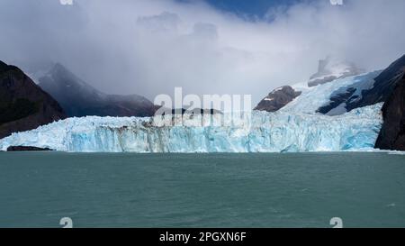 Blick auf den Upsala-Gletscher, Provinz Santa Cruz, Argentinien. Stockfoto