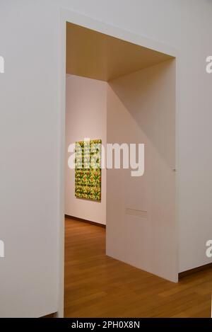 Amsterdam, Niederlande. Februar 2023. Das Stedelijk Museum in Amsterdam bietet einen durchsichtigen Blick. Hochwertiges Foto Stockfoto