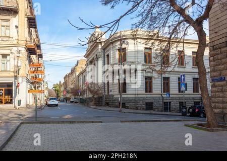 Tiflis, Georgien - 18. Februar 2023: National Parlamentary Library of Georgia. Bildung Stockfoto