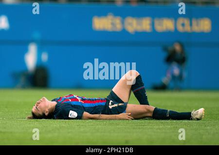 Sant Joan Despí, Spanien, 25. März 2023. Spanische Liga F: FC Barcelona gegen Real Madrid CF. (12) Patri Credit: Joan G/Alamy Live News Stockfoto