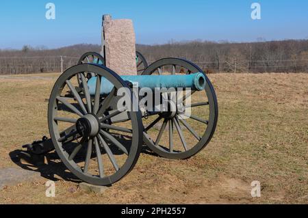 Gettysburg National Military Park in Gettysburg, USA Stockfoto