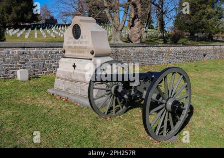 Gettysburg National Military Park in Gettysburg, USA Stockfoto