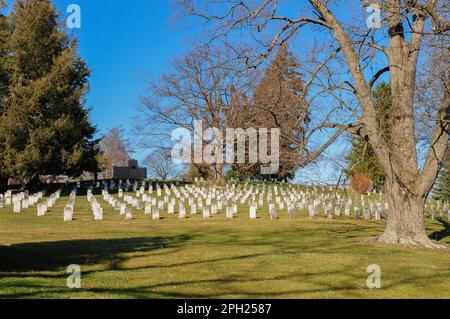 Gettysburg National Military Park in Gettysburg, USA Stockfoto