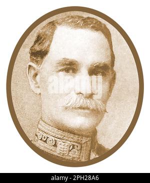 Ein Porträt des ersten Weltkriegs des britischen Generalmajors Sir John Steevens, Director of Equipment and Ordnance Stores. (1855-1925), Stockfoto