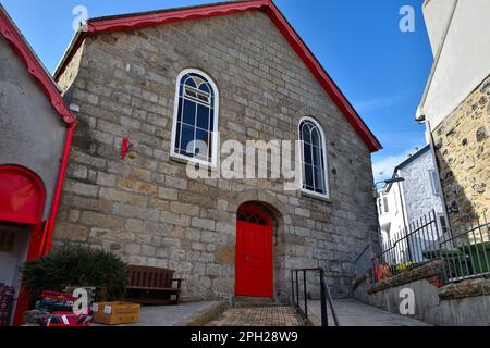 Sonniges St. Ives im Oktober Stockfoto