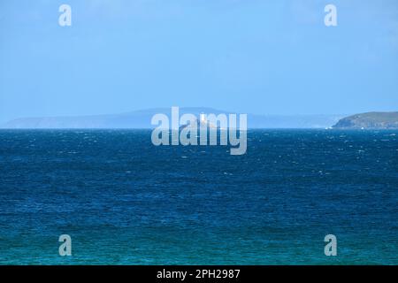 Sonniges St. Ives im Oktober Stockfoto