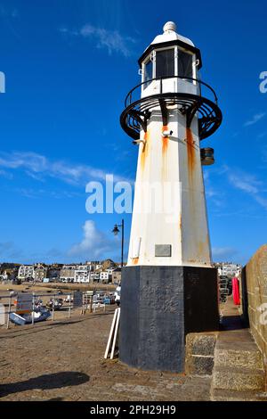 Sonniges St. Ives im Oktober Stockfoto