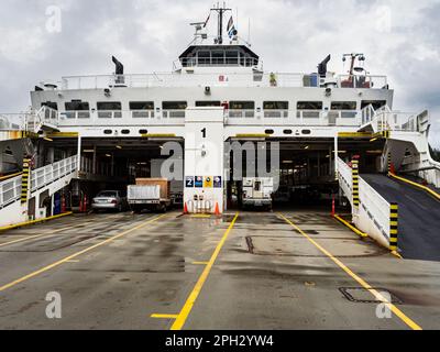 BC00745-00...BRITISH COLUMBIA - morgendliche Fähre von Landale nach Horseshoe Bay. Stockfoto